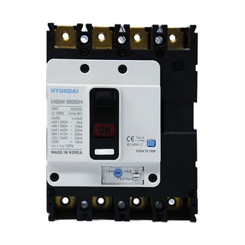 MCCB HYUNDAI 4P 150A 26kA ( HGM250S-F )